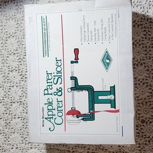 Apple paper cover & slicer